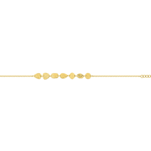 Bracelet Femme Acier Doré, Détails Forme